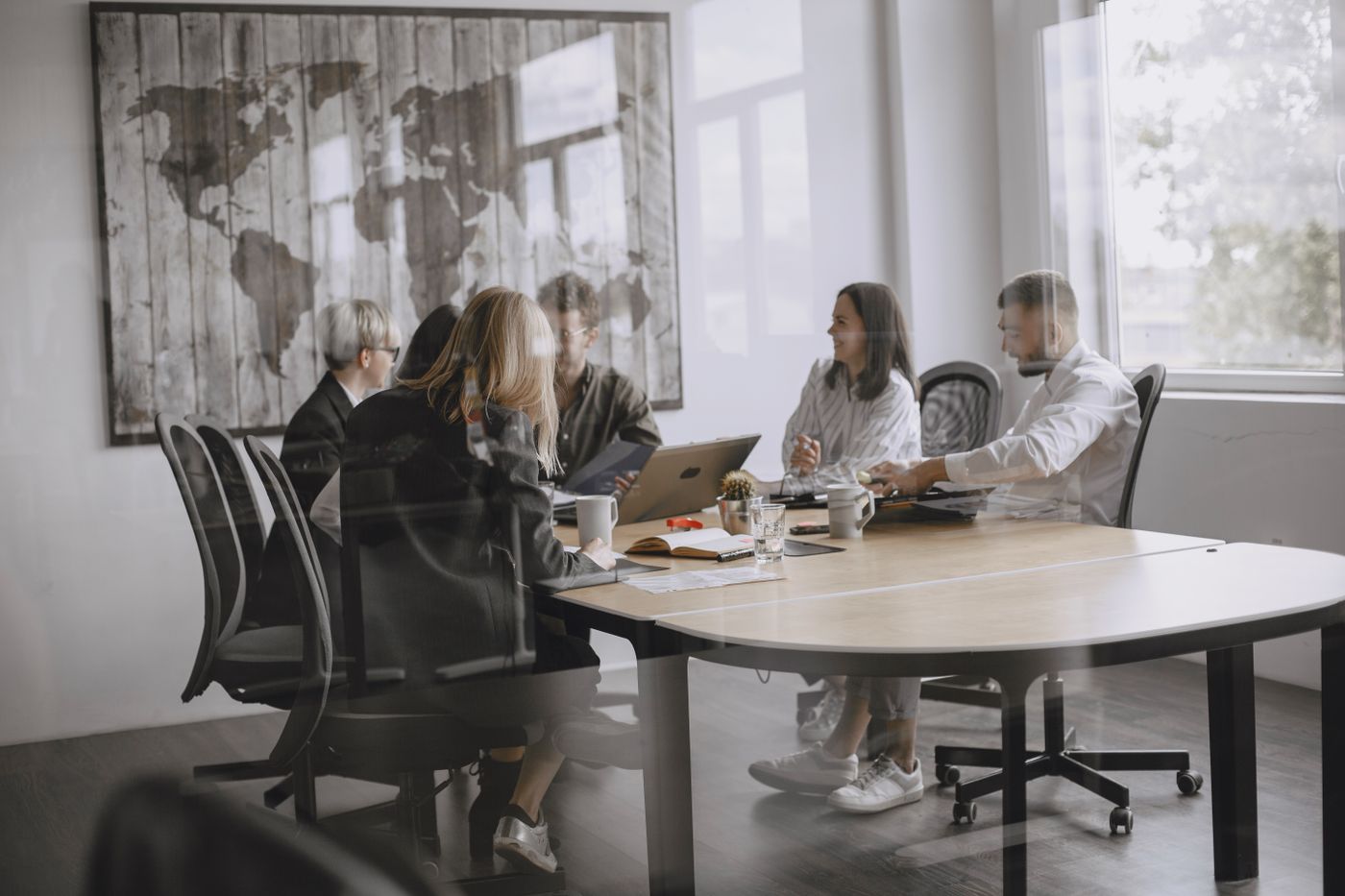 Illustrative meeting space